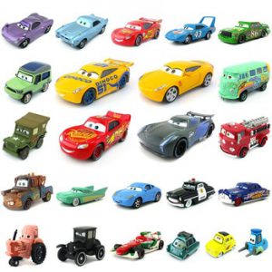 Disney Pixar Cars 3 27Styles Lightning McQueen Mater Jackson Storm Ramirez 1:55 Diecast Metal Alloy Model Toy Car Gift For Kids