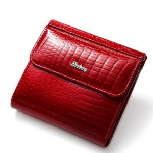 HH Slim Genuine Leather Women Wallets Mini Wallet Women Short Clutch Luxury Female Purse Coin Purses Card Holder Lady's Coin Bag