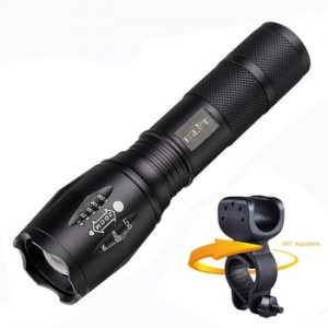 Bicycle Light 8000 Lumens 5 Modes L2 T6 LED cycling Front Light Bike light Lamp Torch Waterproof ZOOM Flashlight By 18650 battey