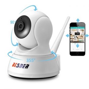 BESDER HD 720P Home Security IP Camera Two Way Audio Wireless Mini Camera 1MP Night Vision CCTV WiFi Camera Baby Monitor iCsee