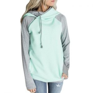 Women Hoodies 2018 Autumn Double Hooded Hoodies Sweatshirts Long Sleeve Casual Sweatshirt Pullovers Jumpers Sudaderas Para Mujer