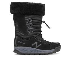 New Balance Women's Fresh Foam 1000 Boot Shoes Black with Grey