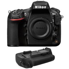 Nikon D810 FX-format 36.3MP Digital SLR Camera Body Brand New + Battery Grip Kit