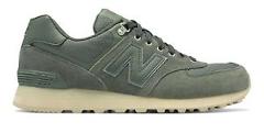 New Balance Men's 574 Outdoor Activist Shoes Green with Tan