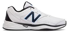 New Balance Men's 824 Trainer Shoes White with Black & Blue