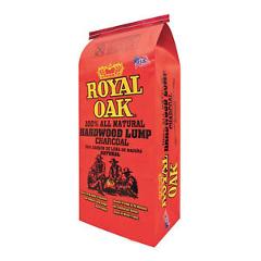 Royal Oak BBQ All Natural Premium 8 Pound Bag Lump Charcoal Starter Hardwood