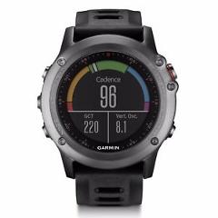 Garmin fenix 3 Gray Multisport Training GPS Watch w/ Black Band 010-01338-00