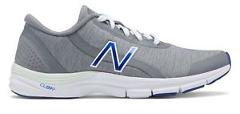 New Balance Women's 711v3 Heathered Trainer Shoes Grey with Blue