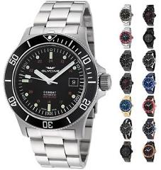 Glycine Men's 3908 Combat Sub Automatic 42mm Watch - Choice of Color