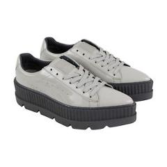 Puma Womens Fenty By Rihanna Riri Gray Pointy Creeper 36627002 Sneakers Shoes