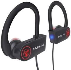 TREBLAB XR100 Waterproof Wireless Bluetooth Headphones Noise Cancelling Earbuds
