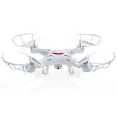 RC 6-Axis Quadcopter Flying Drone Toy With Gyro and HD Camera Remote LED Lights