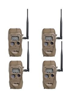 Cuddeback CuddeLink J Series Long Range IR Trail Camera (4 Pack)