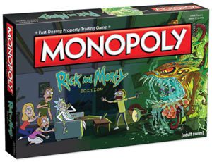 USAopoly MONOPOLY®: Rick And Morty Board Game