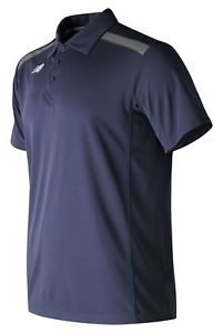 New Balance Baseball Polo Mens Blue