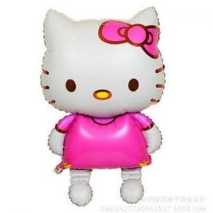 116*65cm large size Hello Kitty Cat foil balloons cartoon birthday decoration wedding party inflatable air balloons Classic toy