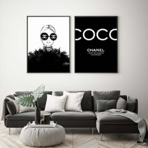 SIMPLE Fashion Poster Vogue Woman Nordic Wall Pop Art Canvas Painting Black and White Quotes Posters and Prints Modern Kids Room