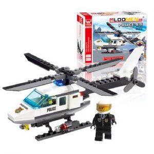 Air Force plane City Series The Police Helicopter Model Building Blocks Set Bricks Children Favourite Toys For Birthday Gifts