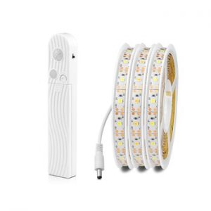 Cabinet Light Motion LED  Activated Bed Light 5V PIR Motion Sensor LED Strip 2835 Night Light Wardrobe Lamp Tape Illumination