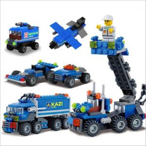 163pcs DIY Transport Dumper Truck Assembling Toys Small Particles Building Blocks Educational  Brinquedos legoeings