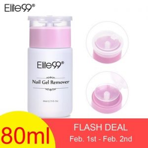 Elite99 80ml Nail Gel Remover Acrylic Remover Professional Nail Art Tool For Remove Gel Nail Polish Manicure Salon