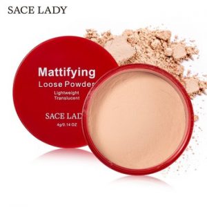 SACE LADY Matte Loose Powder Makeup Professional Face Setting Powder Oil-control Make Up Translucent Brighten Finish Cosmetic