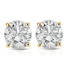 1/3ct Diamond Studs 14K Yellow Gold