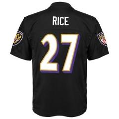 Ray Rice NFL Baltimore Ravens Mid Tier Alternate Black Jersey Youth (S-XL)