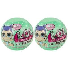 L.O.L. Surprise! Outrageous Littles Lil Sister 2-Pack Series 2 LOL Doll MGA CHOP