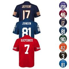NFL Mid Tier Home Away Team Player Official Jersey Collection Youth (S-XL)