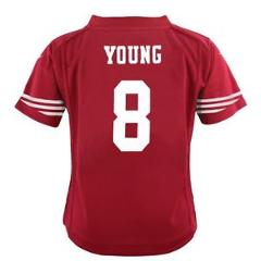 Steve Young San Francisco 49ers Nike Home Red Jersey Boys (S-L)