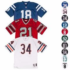 NFL Mitchell & Ness Authentic Throwback Home Away Retro Jersey Collections Men's