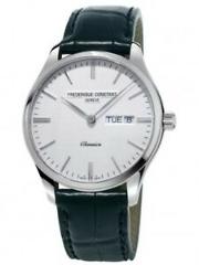 Frederique Constant Men's FC-225ST5B6 Quartz Black Leather Strap 38mm Watch