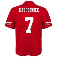 Colin Kaepernick NFL San Francisco 49ers Mid Tier Home Red Jersey Youth (S-XL