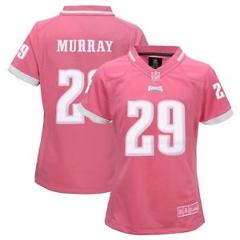 DeMarco Murray NFL Philadelphia Eagles "Bubble Gum" Pink Fashion Jersey Girls