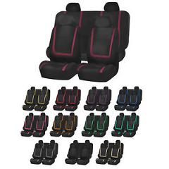 Auto Seat Covers for Car Sedan Truck Van Universal Seat Covers 12 Colors