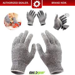 Kitchen Gloves for Cutting Food - Cut Resistant - Stretch Fit Safety Gloves Deco