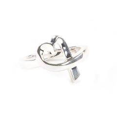 TIFFANY & CO. Women's Paloma Picasso Loving Heart Ring Sz 6.5 $250 NEW