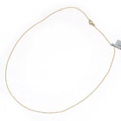 New DAVID YURMAN 18K Yellow Gold Oval Chain Link 16-18" Necklace NWT