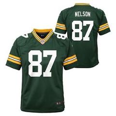 Jordy Nelson Green Bay Packers NFL Nike Youth Green Game Jersey