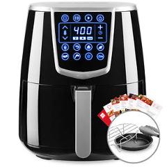 BCP 4.2qt 8-in-1 Digital Non-Stick Kitchen Air Fryer w/ Accessories