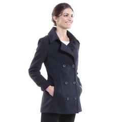 Alpine Swiss Emma Womens Peacoat Jacket Wool Blazer Double Breasted Overcoat New