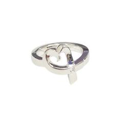 TIFFANY & CO. Paloma Picasso Loving Heart Ring w/ Diamond Sz 5.5 $345 NEW