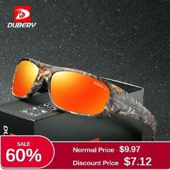 DUBERY Brand Design Men's Glasses Polarized Night Vision Sunglasses Men's Retro Male Sun Glass For Men UV400 Shades