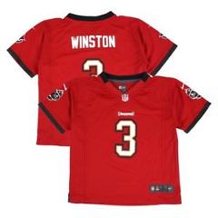 Jameis Winston Tampa Bay Buccaneers Nike Home Red Jersey Boys (S-L)