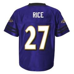 Ray Rice NFL Baltimore Ravens Purple Dazzle Replica Jersey Youth (XS-2XL)