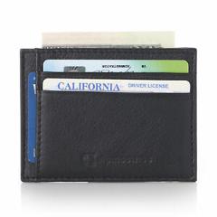 Alpine Swiss RFID Thin Minimalist ID Card Case Front Pocket Wallets 5 Top Styles