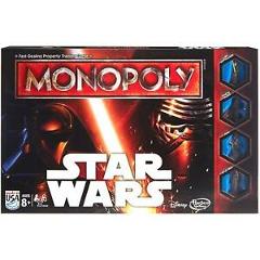 Monopoly: Star Wars Board Game Darth Vader Luke Skywalker Finn Disney B0324 CHOP