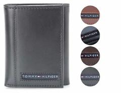 Tommy Hilfiger Men's Premium Leather Credit Card ID Wallet Trifold 31TL11X033