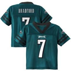 Sam Bradford NFL Philadelphia Eagles Teal Home Jersey Infant Toddler (12M-4T)